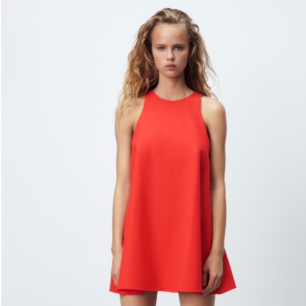 DRESS WITH LINEN